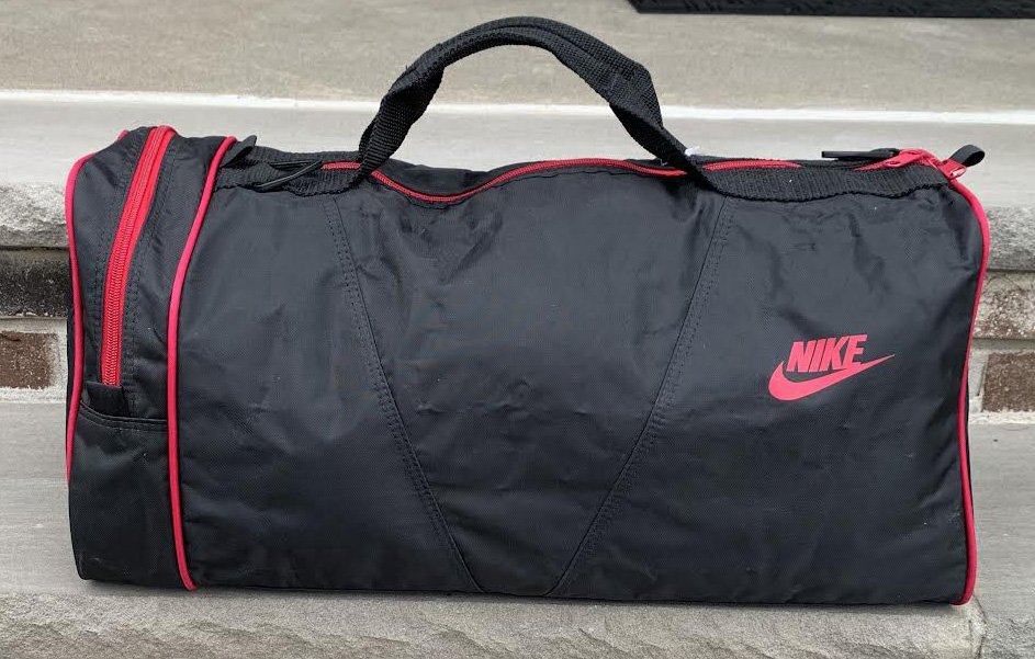 Vintage Nike Air Jordan “Cardinal” Duffle Bag NWT — Roots